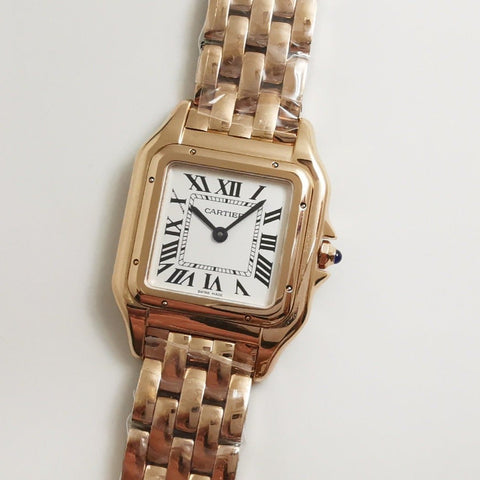 PANTHERE DE CARTIE QUARTZ PINK GOLD CASE