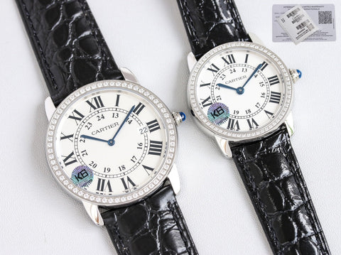 RONDE SOLO STEEL BLACK LEATHER