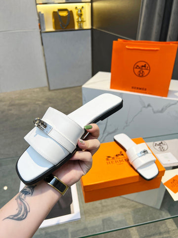 Giulia Sandal White Calfskin