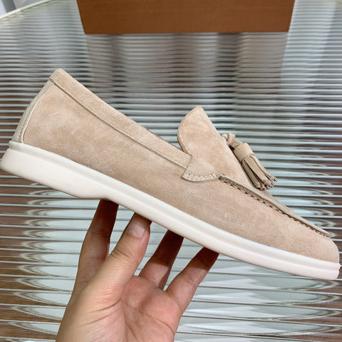 LP SUMMER WALK TASSELS LOAFERS TORTILLA SUEDE