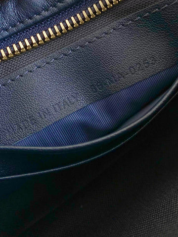 MINI HOBO 23 BAG IN BLUE OBLIQUE JACQUARD