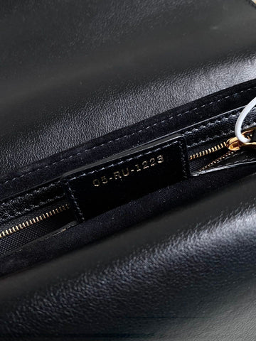 MINI JOLIE 22 BAG BLACK CALFSKIN