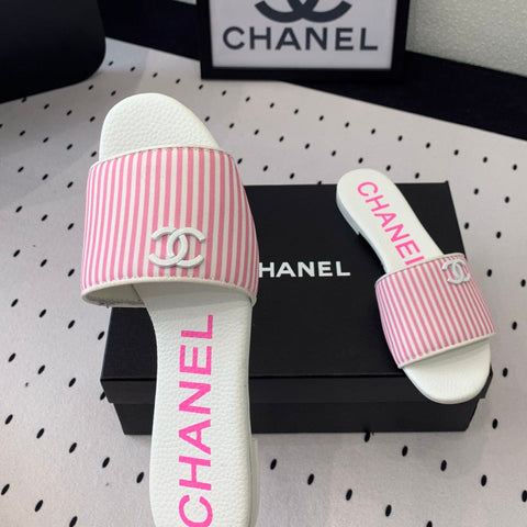 MULES pink LAMBSKIN