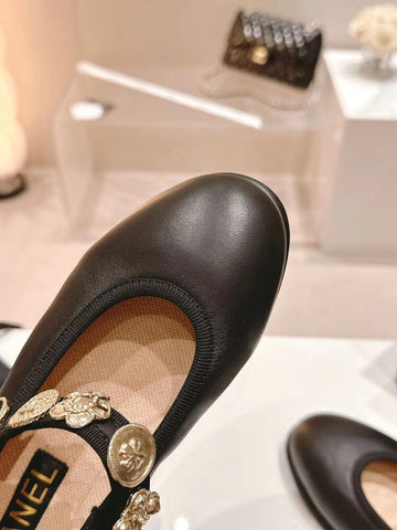 MARY JANE BLACK LAMBSKIN 24