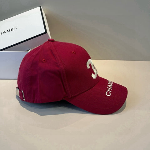 CHANEL 26S BASEBALL CAP EMBROIDERED CC LOGO 337969