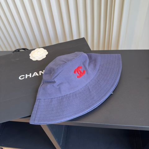CHANEL 26S EMBROIDERED CC BUCKET HAT 337811