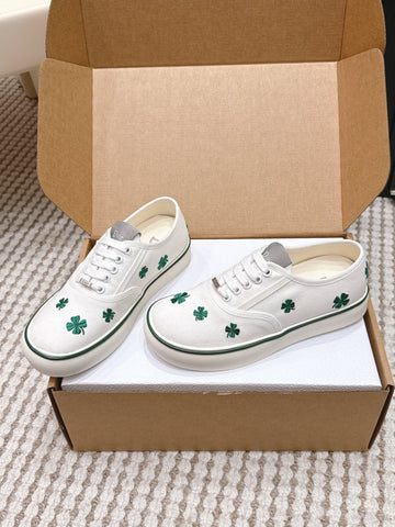 DIOR 26S SALTWIND SNEAKER IN WHITE FABRIC STYLE 2