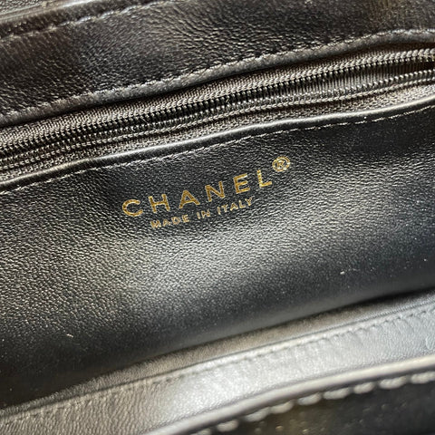 CHANEL 26S MINI KELLY BAG 19 IN BLACK CALFSKIN