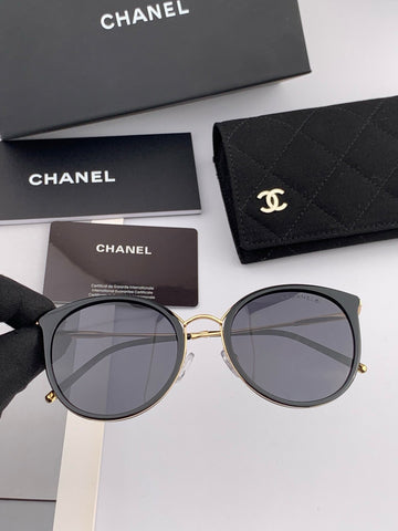 CAT EYE SUNGLASSES CH7827 IN ACETATE FRAME METAL