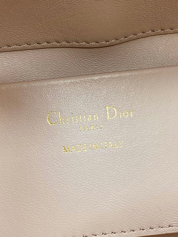 DIOR 25S ALWAYS MINI BAG 16 IN LIGHT PINK MACROCANNAGE CALFSKIN GOLD HARDWRE
