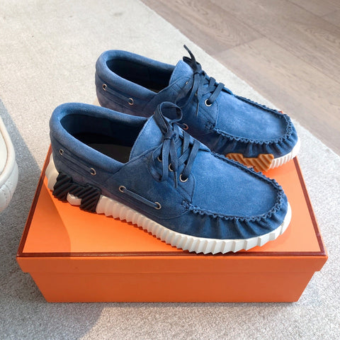 KETCH SNEAKER IN ROYAL BLUE SUEDE