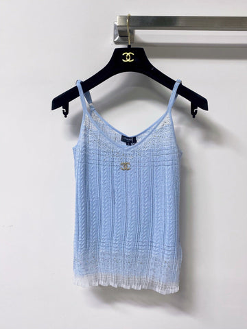 CHANEL 26S KNIT CARDIGAN & CAMISOLE SET STYLE 1268