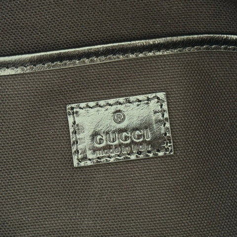 GUCCI 26S SHOULDER BAG 38 IN BLACK SHINY CALFSKIN