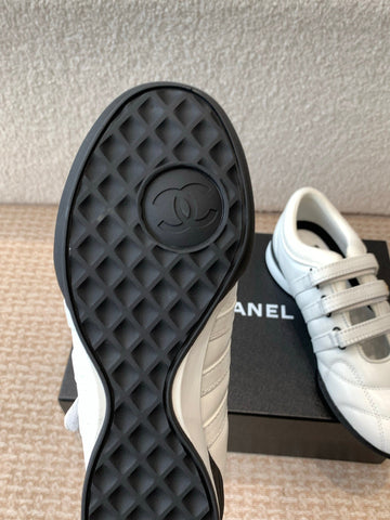 MARY JANE SNEAKERS IN WHITE LAMBSKIN