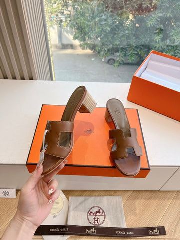 0ASIS SANDAL IN CHOCOLATE BROWN CALFSKIN