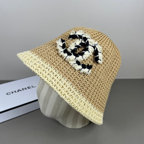 CHANEL 26S CROCHET BUCKET HAT 338096