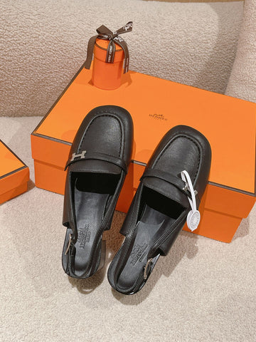 INFINIE 50 PUMP BLACK LAMBSKIN