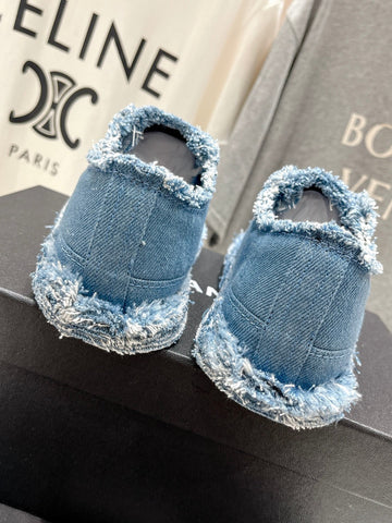 CC SNEAKER SKY BLUE DENIM FABRIC