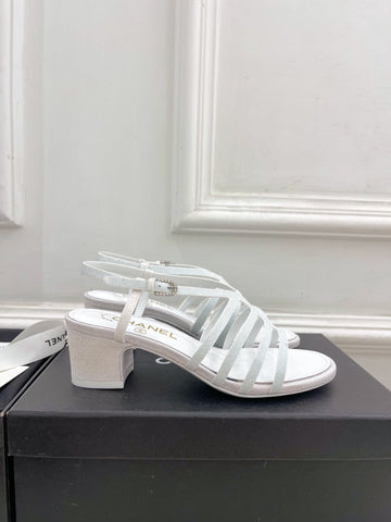 WHITE ROMAN 5 CM SANDALS