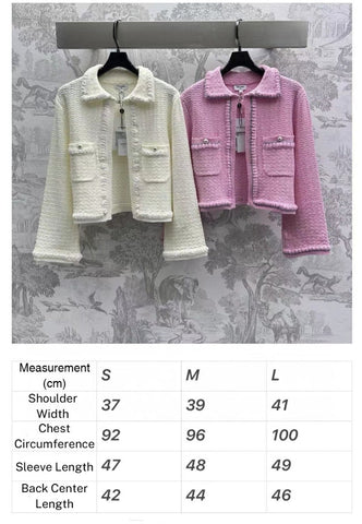 CC 25P Cardigan White Tweed 226821