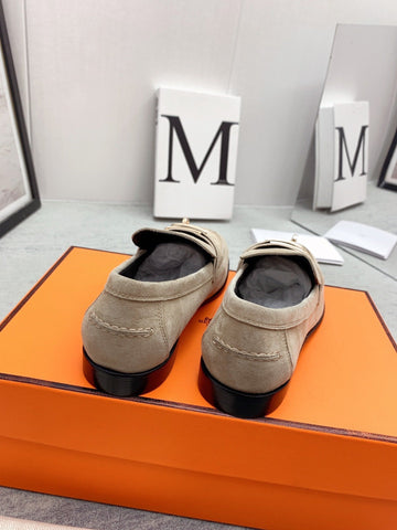 Destin Loafer Suede Beige